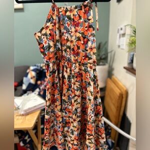 Floral Sleeveless Dress